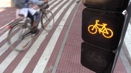 Semáforo para bicicletas